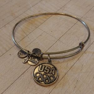 Alex and Ani USA Olympic charm bracelet